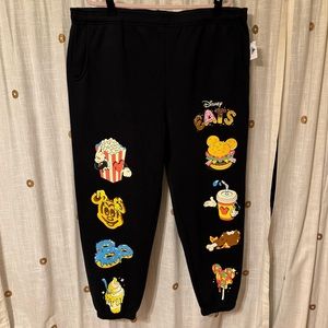Disney Eats 2024 Sweatpants NWT Unisex Size XL Disneyland Resort Disney Parks